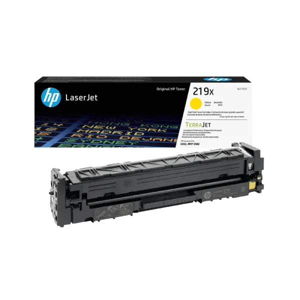 HP Original 219X W2192X XL gul toner | Innhold: 2500 sider