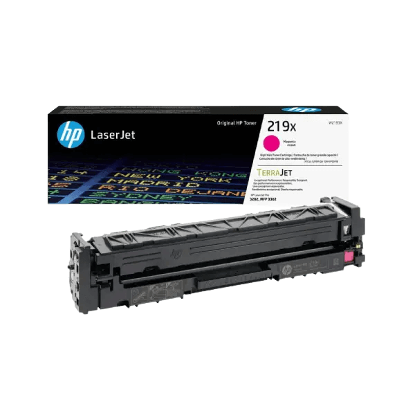 HP Original 219X W2193X XL magenta toner | Innhold: 2500 sider