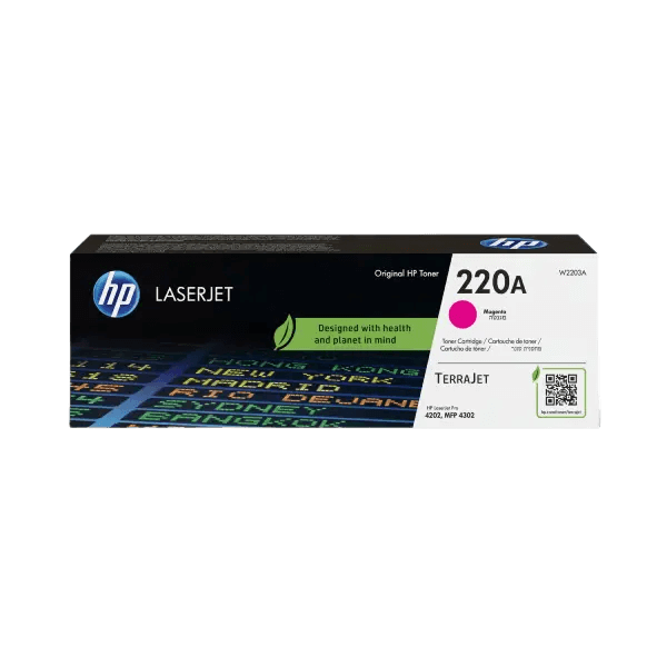 HP Original 220A W2203A magenta toner | Innhold: 1800 sider