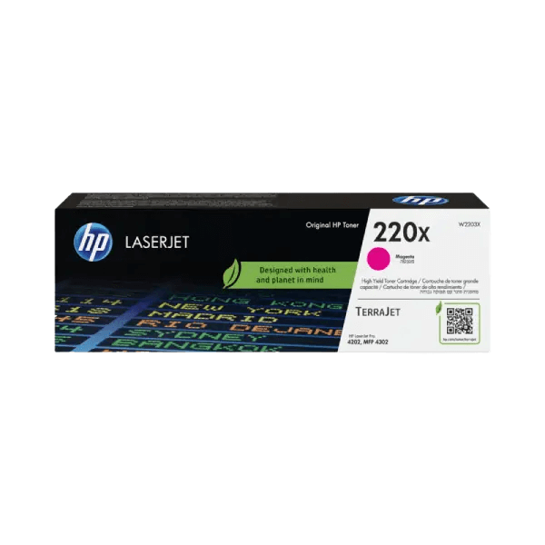 HP Original 220X W2203X XL magenta toner | Innhold: 5500 sider