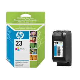 HP Original 23 C1823DE 3 farger i én blekkpatron | Innhold: 30 ml.
