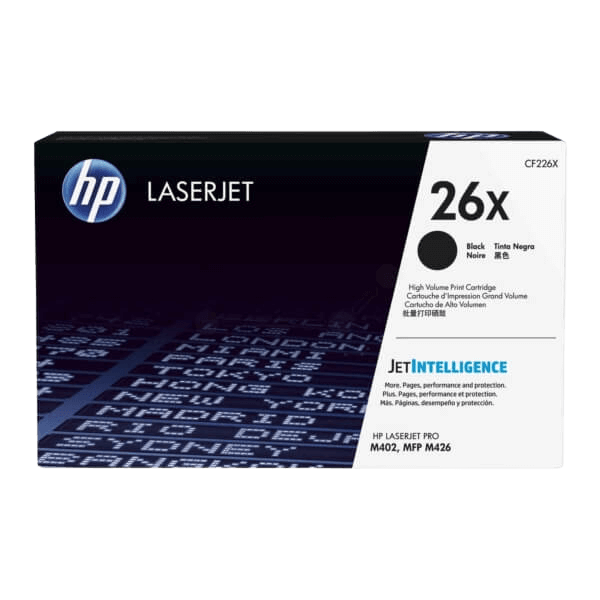 HP Original 26X CF226X XL svart toner | Innhold: 9000 sider