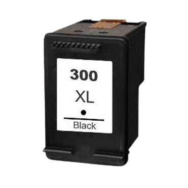PixoJet HP 300 CC641EE XL svart blekkpatron | Innhold: 18 ml.