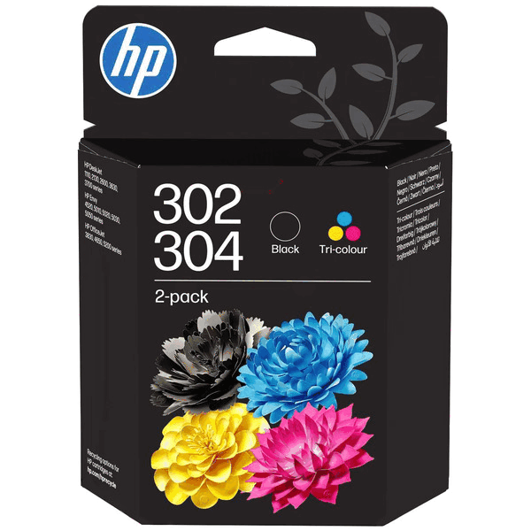 HP Original 302/304 B82L1AE CMYK rabattpakke