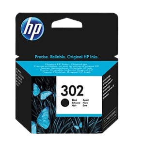 HP Original 302 F6U66AE svart blekkpatron | Innhold: 3,5 ml.