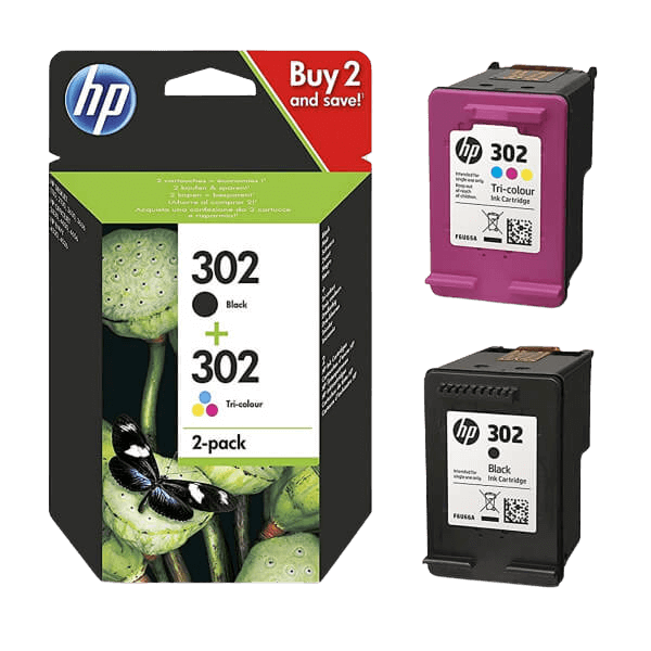 HP Original 302 X4D37AE CMYK rabattpakke