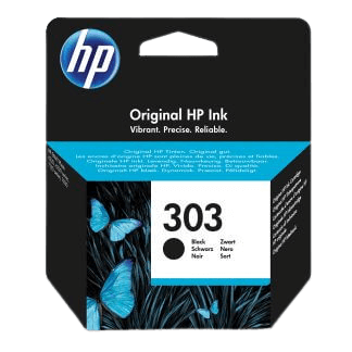 HP Original 303 T6N02AE svart blekkpatron | Innhold: 4 ml.