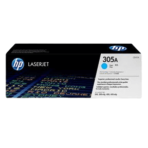 HP Original 305A CE411A cyan toner | Innhold: 2600 sider