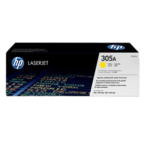 HP Original 305A CE412A gul toner | Innhold: 2600 sider