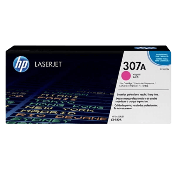 HP Original 307A CE743A magenta toner | Innhold: 7300 sider