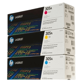 HP Original 312A CF440AM 3 farger i én rabattpakke | Innhold: 8100 sider