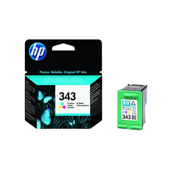 HP Original 343 C8766EE 3 farger i én blekkpatron | Innhold: 7 ml.