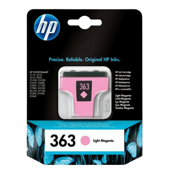 HP Original 363 C8775EE lys magenta blekkpatron | Innhold: 4 ml.