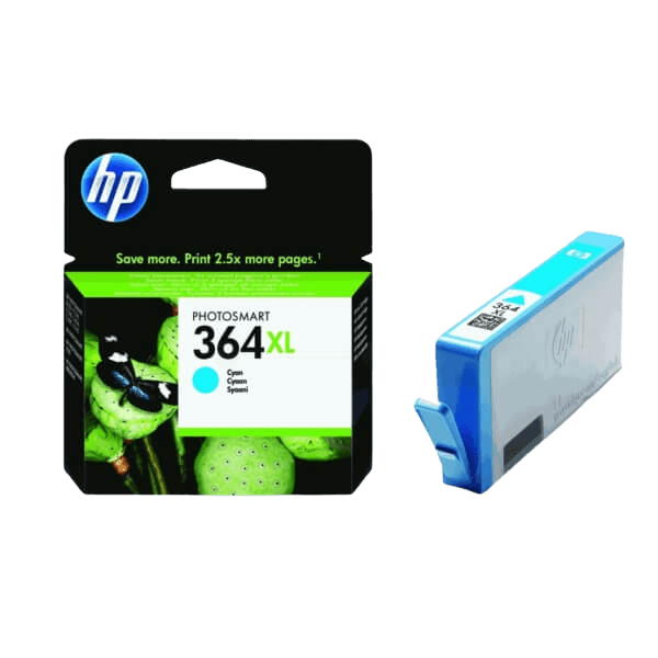 HP Original 364XL CB323EE cyan blekkpatron | Innhold: 6 ml.