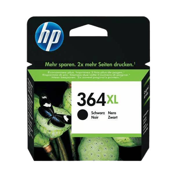 HP Original 364XL CN684EE svart blekkpatron | Innhold: 18 ml.