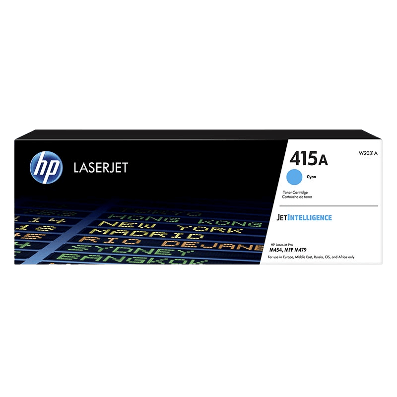 HP Original 415A W2031A cyan toner | Innhold: 2100 sider