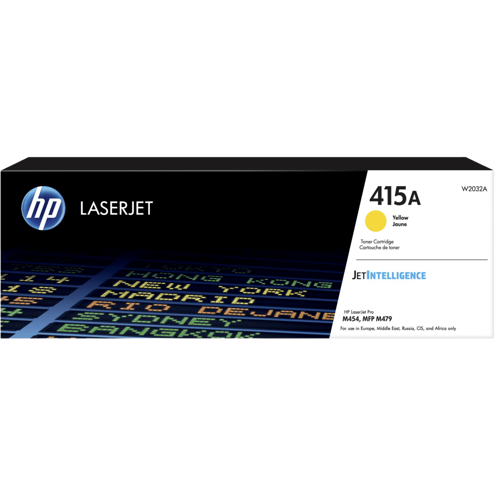 HP Original 415A W2032A gul toner | Innhold: 2100 sider