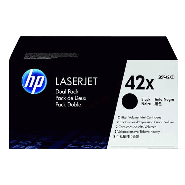 HP Original 42XD Q5942XD XXL svart toner | Innhold: 40000 sider