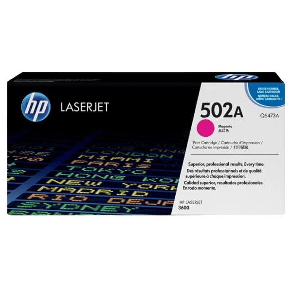 HP Original 502A Q6473A magenta toner | Innhold: 4000 sider