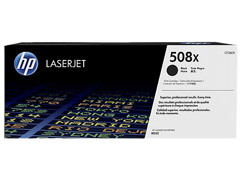 HP Original 508X CF360X XL svart toner | Innhold: 12500 sider
