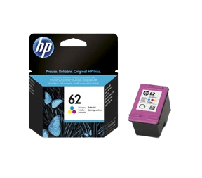 HP Original 62 C2P06AE 3 farger i én blekkpatron | Innhold: 165 sider