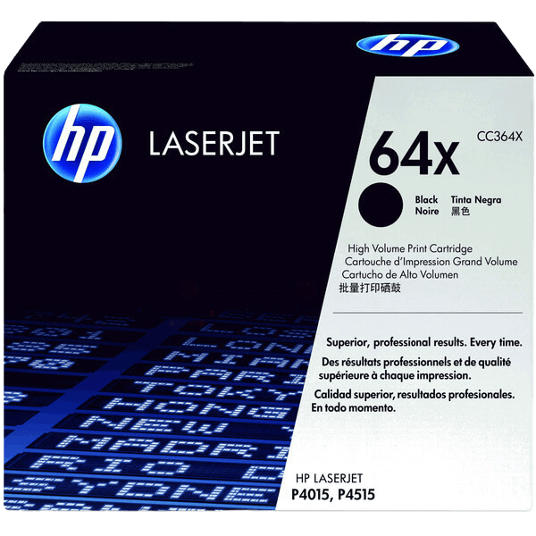 HP Original 64X CC364X XL svart toner | Innhold: 24000 sider