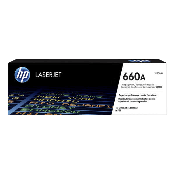 HP Original 660A W2004A CMYK trommel | Innhold: 65000 sider