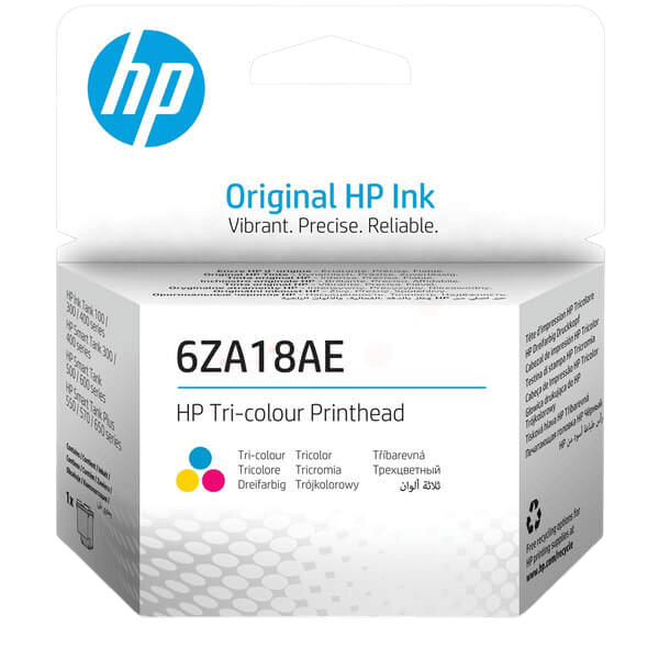HP Original 6ZA18AE 3 farger i én skrivehode