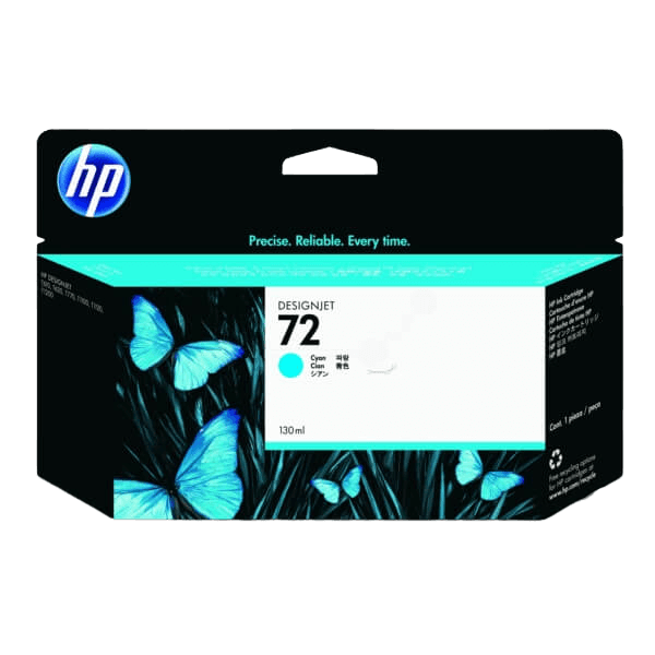 HP Original 72 C9371A XL cyan blekkpatron | Innhold: 130 ml.