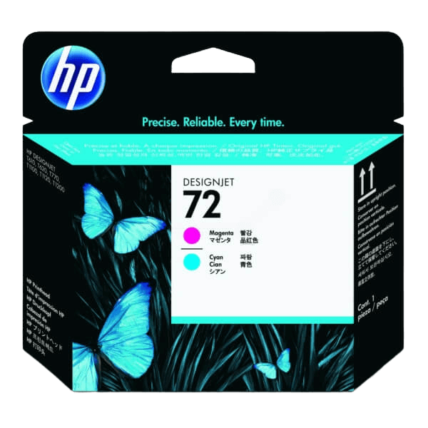 HP Original 72 C9383A cyan / magenta skrivehode