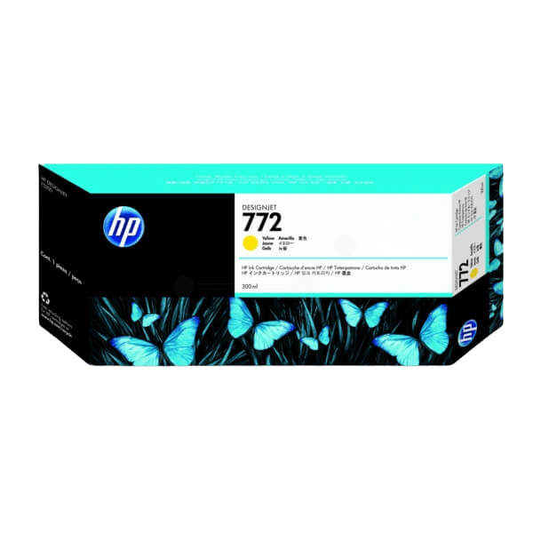 HP Original 772 CN630A XL gul blekkpatron | Innhold: 300 ml.