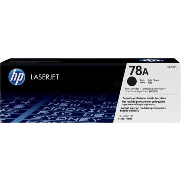 HP Original 78A CE278A XL svart toner | Innhold: 2100 sider