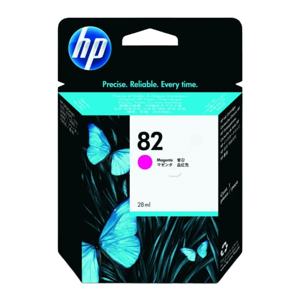 HP Original 82 CH567A magenta blekkpatron | Innhold: 28 ml.