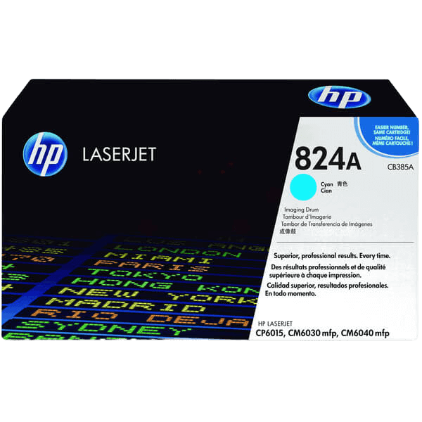 HP Original 824A CB385A cyan trommel | Innhold: 35000 sider