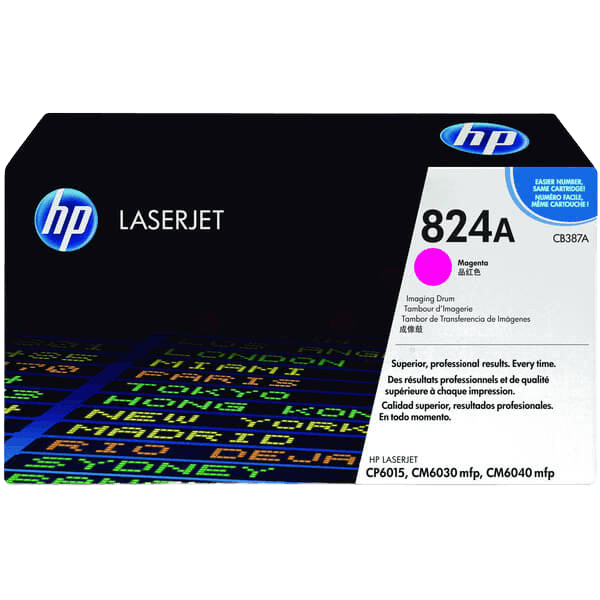 HP Original 824A CB387A magenta trommel | Innhold: 35000 sider