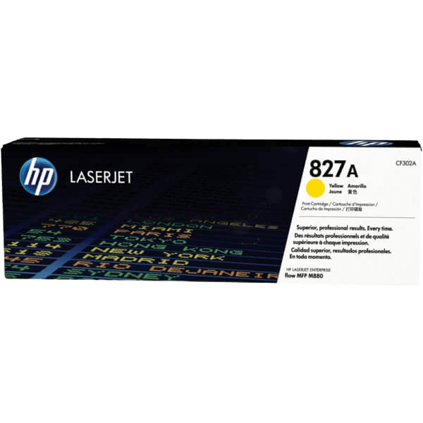 HP Original 827A CF302A gul toner | Innhold: 32000 sider