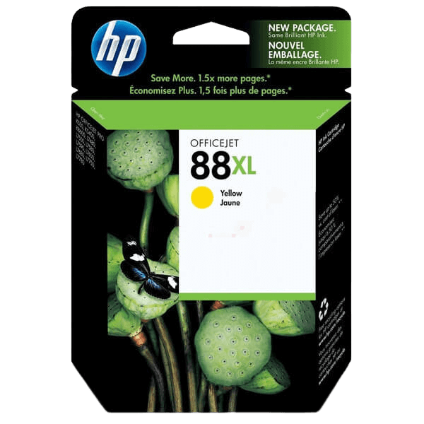 HP Original 88 C9393AE XL gul blekkpatron | Innhold: 17 ml.