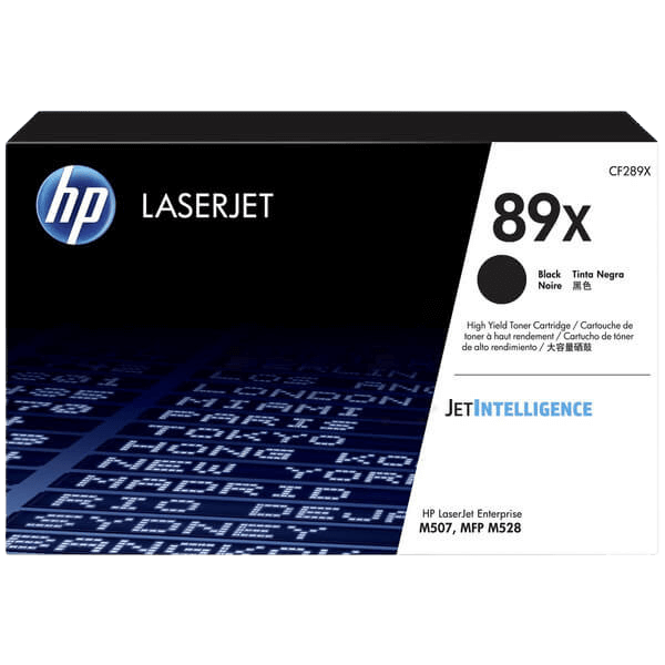 HP Original 89X CF289X XL svart toner | Innhold: 10000 sider