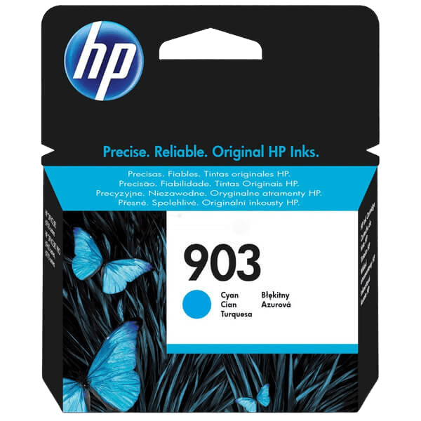 HP Original 903 T6L87AE cyan blekkpatron | Innhold: 315 sider