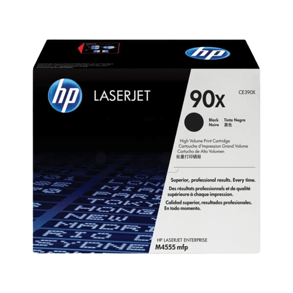 HP Original 90X CE390X XL svart toner | Innhold: 24000 sider