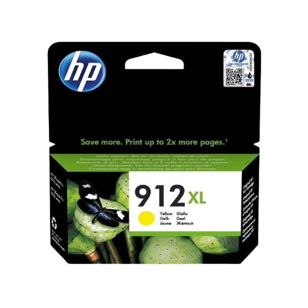 HP Original 912XL 3YL83AE gul blekkpatron | Innhold: 825 sider
