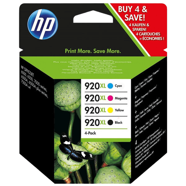 HP Original 920 C2N92AE XL CMYK rabattpakke | Innhold: 700 sider