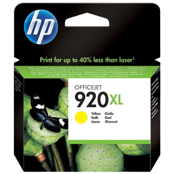 HP Original 920 CD974AE XL gul blekkpatron | Innhold: 700 sider