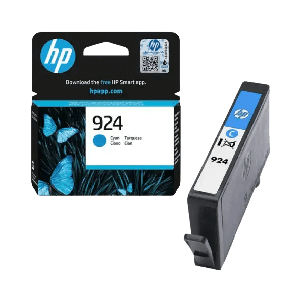 HP Original 924 4K0U3NE cyan blekkpatron | Innhold: 400 sider