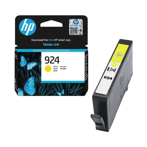 HP Original 924 4K0U5NE gul blekkpatron | Innhold: 400 sider