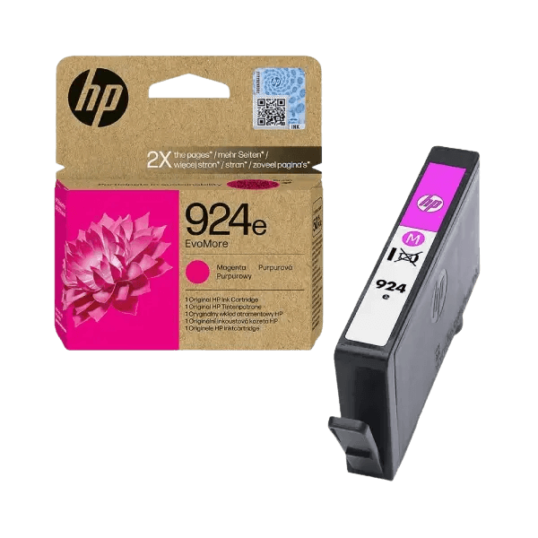 HP Original 924E 4K0U8NE XL magenta blekkpatron | Innhold: 800 sider
