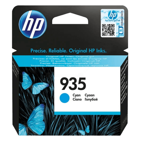 HP Original 935 C2P20AE cyan blekkpatron | Innhold: 4 ml.