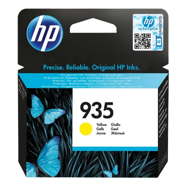 HP Original 935 C2P22AE gul blekkpatron | Innhold: 4 ml.
