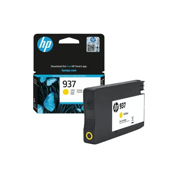 HP Original 937 4S6W4NE gul blekkpatron | Innhold: 800 sider