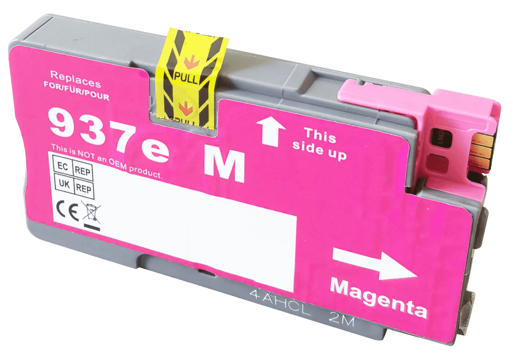 PixoJet HP 937E 4S6W7NE XL magenta blekkpatron | Innhold: 1650 sider